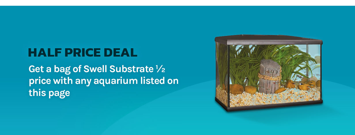 HALF PRICE Substrate - with any Aquarium under 30L