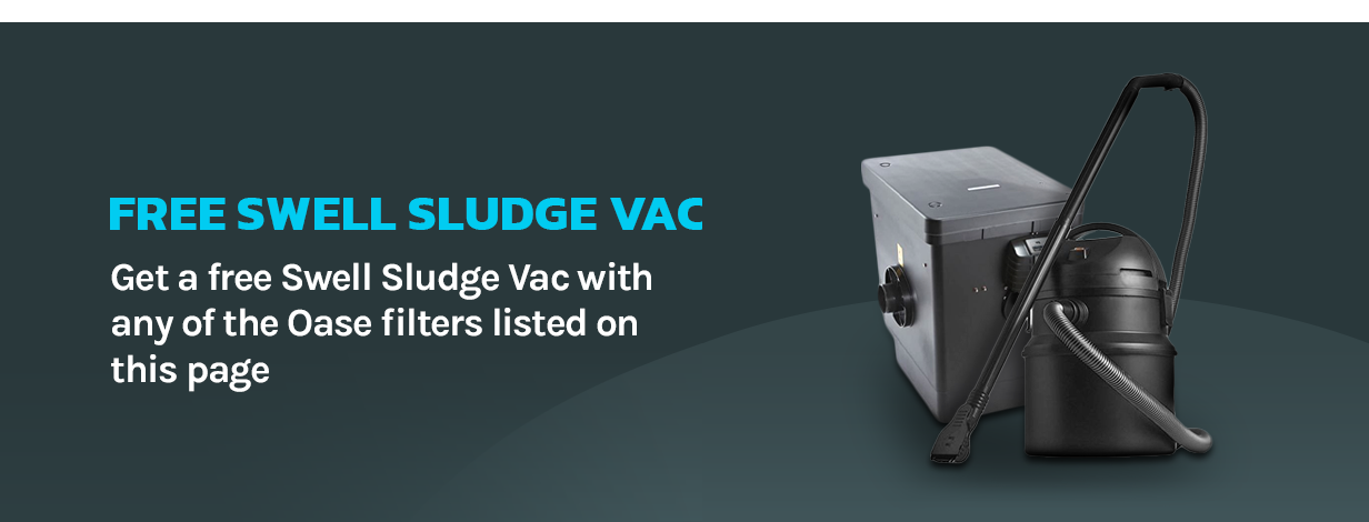 FREE Swell Sludge Vac - Selected Oase Filters