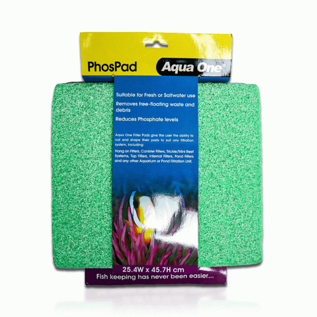 Aqua One PhosPad Self Cut Filter Foam Pad