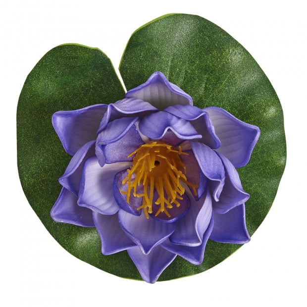 Velda Floating Purple Lotus Flower