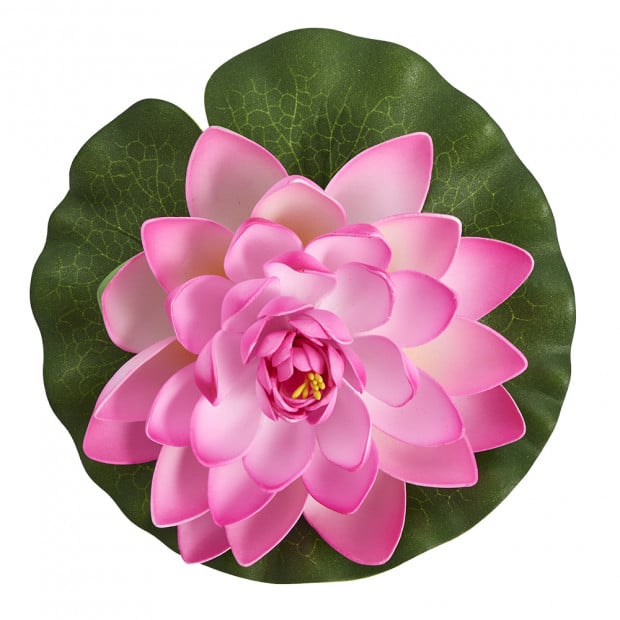Velda Floating Pink Lotus Flower