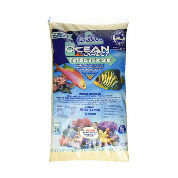 CaribSea Ocean Direct Natural Live Sand