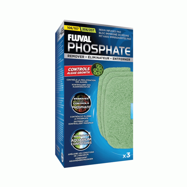 Fluval Phosphate Remover Resin Infused Pads