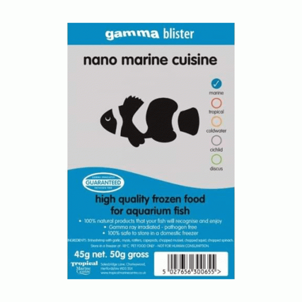 TMC Gamma Nano Marine Cuisine Blister Pack