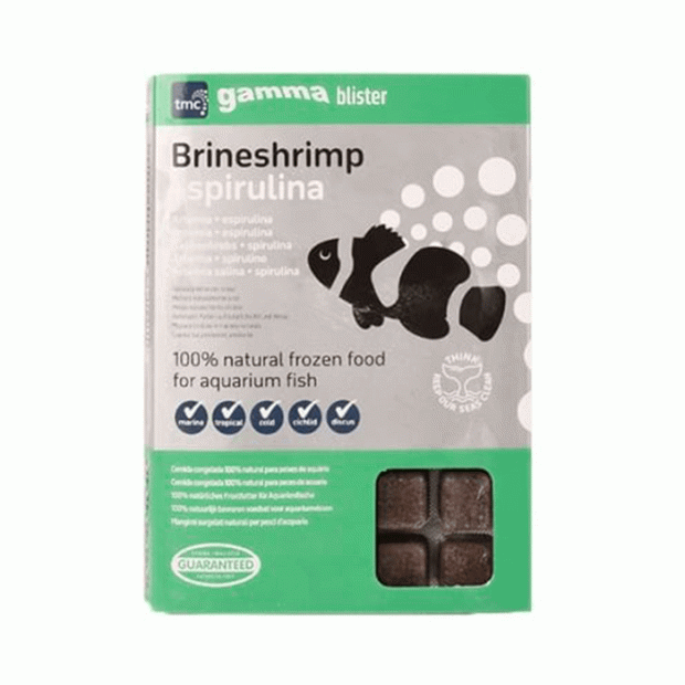 TMC Gamma Spirulina Brineshrimp Blister Pack