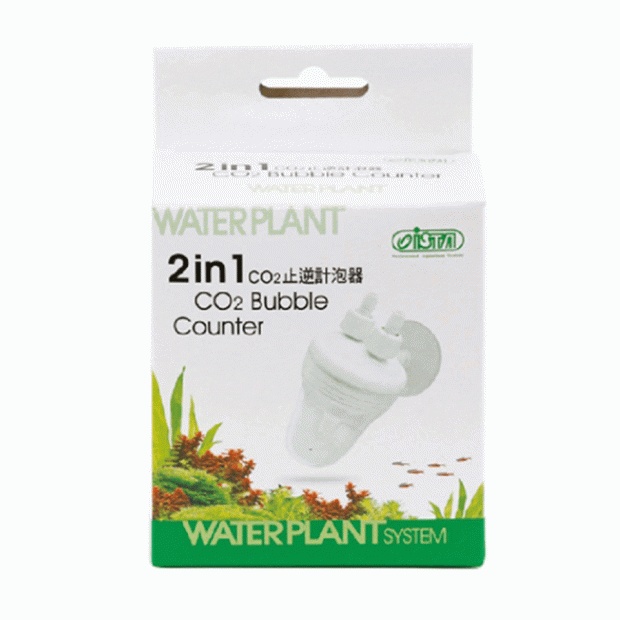 Ista CO2 2 In 1 Bubble Counter With Check Valve