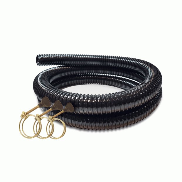 Swell Anti Kink Pond Hose 5m with hose clips