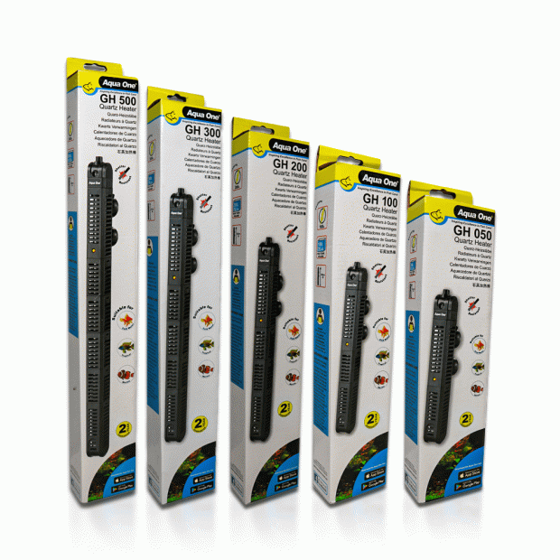 Aqua One Quartz Glass Heater