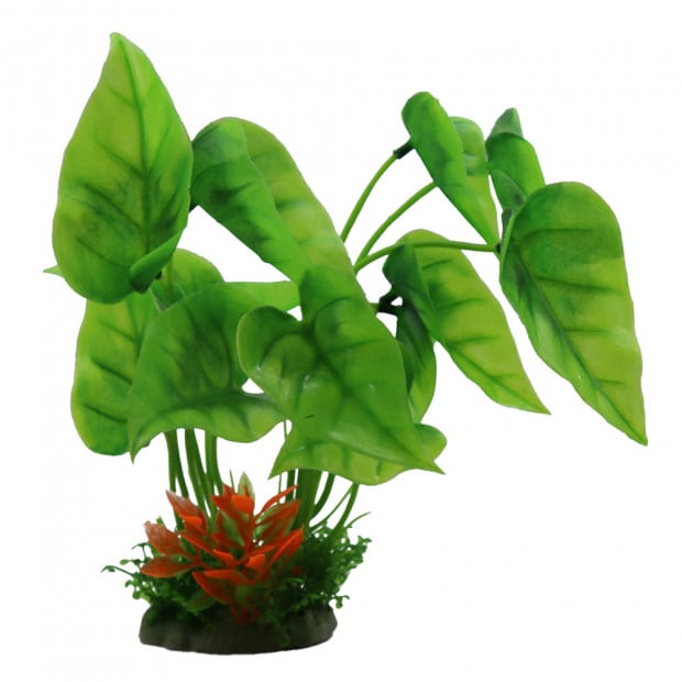 Swell Green Anubias Artificial Plant