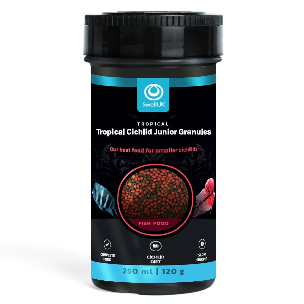 Swell Tropical Cichlid Junior Granules