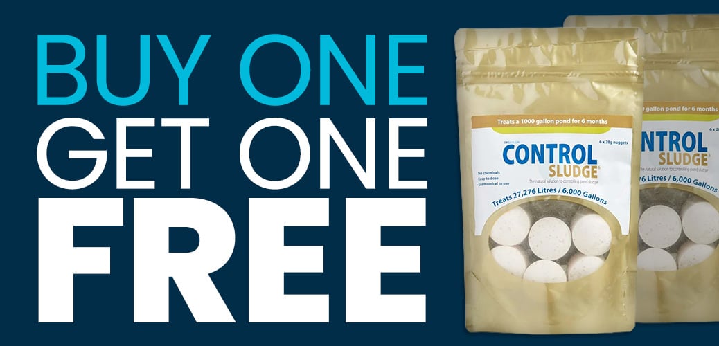 Pond Offer: Shop BOGOF deals, buy one get one free. Pond UV Bulb, pond treatment, barley straw for ponds and more.