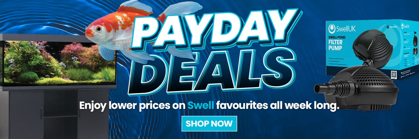 Pond Sale, huge savings on Swell pond products. Click to shop.