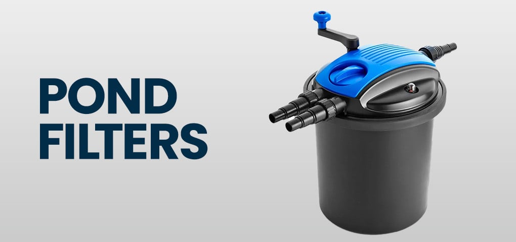 Click to shop pond filters.
