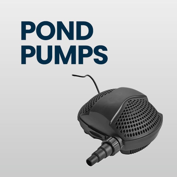Click to shop pond pumps.