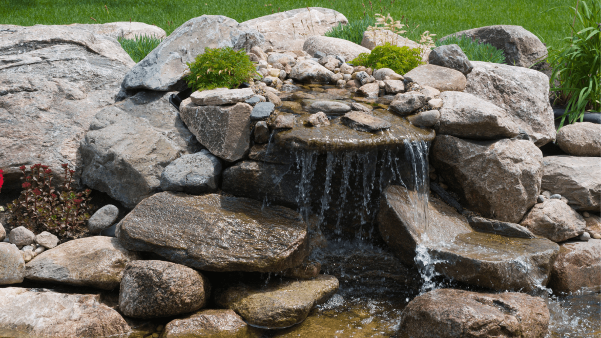 If you want flowing water in your pond, then you'll need a pond pump.