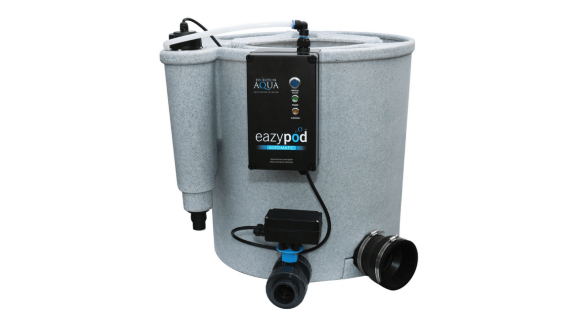 Pump-fed filters are great in Koi ponds and other types of fish ponds.